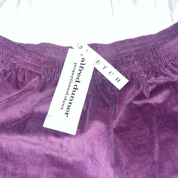 NWT Alfred Dunner $40 Plum Velvet Stretch Lounge Pants Woman's Size 14 New - Picture 5 of 8